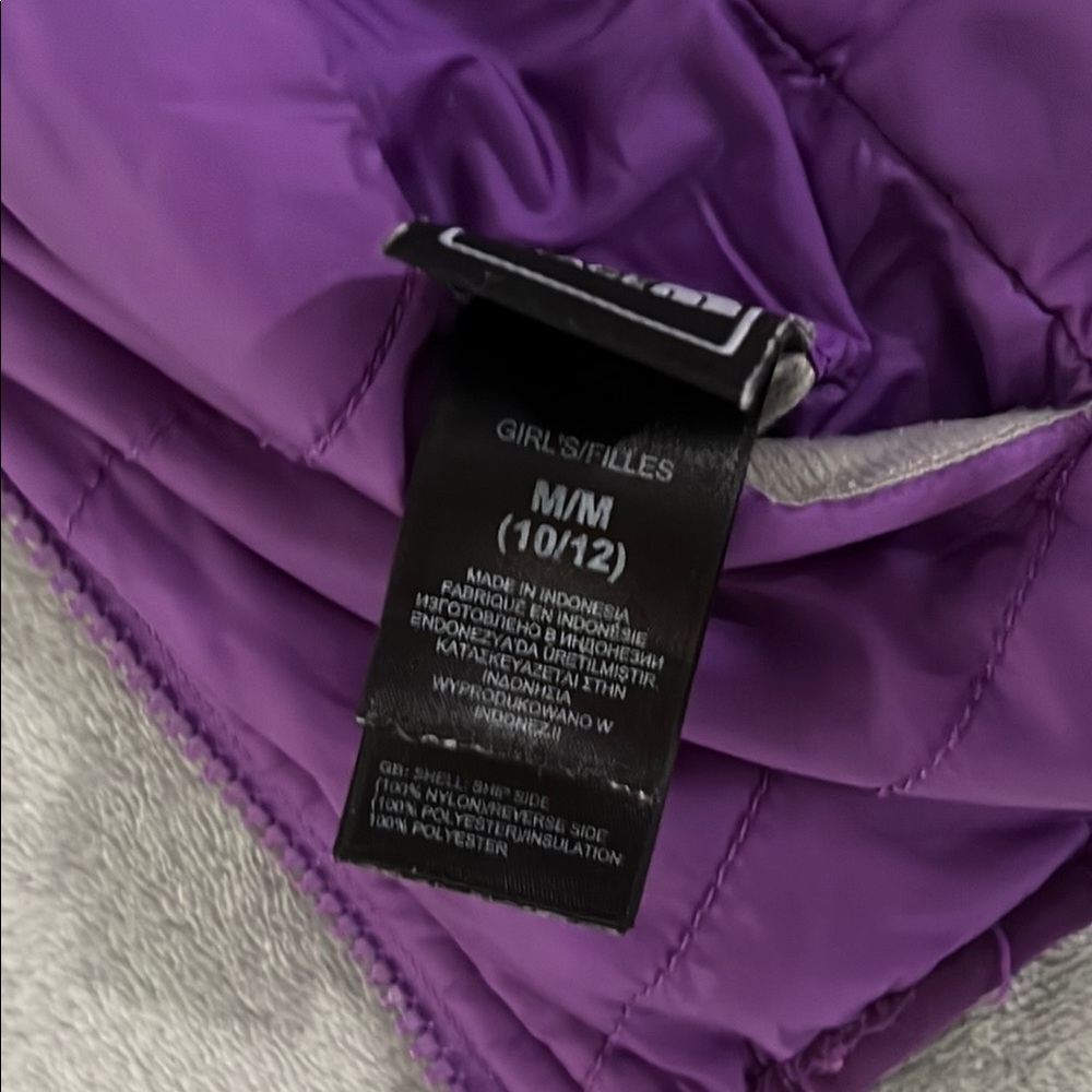 Girls’ Reversible Shasta Full-Zip Hooded coat - Picture 6 of 6